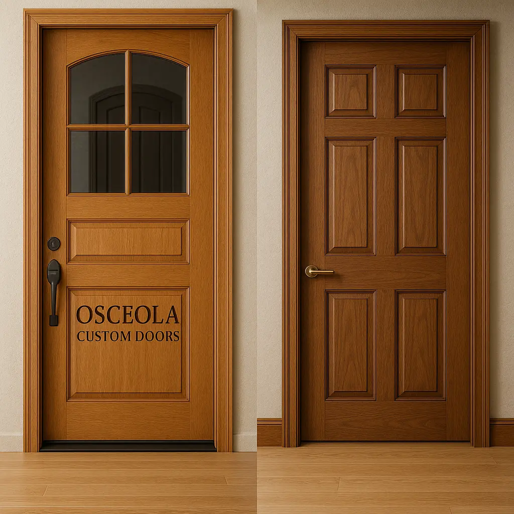 Interior Wood Door Example